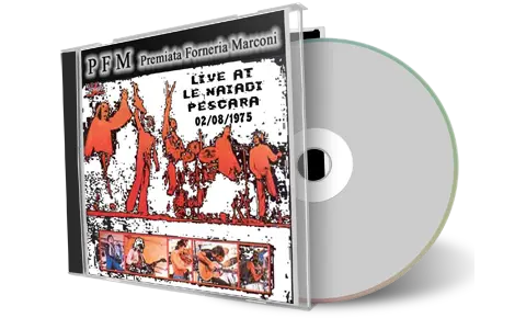 Artwork Cover of Premiata Forneria Marconi 1975-08-02 CD Pescara Audience