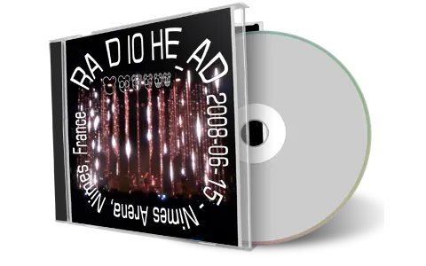 Artwork Cover of Radiohead 2008-06-15 CD Nimes Audience