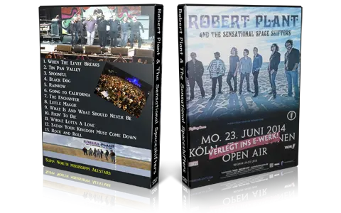 Artwork Cover of Robert Plant 2014-06-23 DVD Cologne Audience