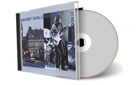 Artwork Cover of Rory Gallagher 1980-09-14 CD Middlesbrough Audience