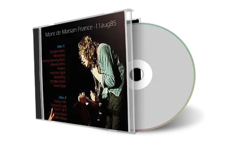 Artwork Cover of Rory Gallagher 1985-08-11 CD Mont de Marsan Audience