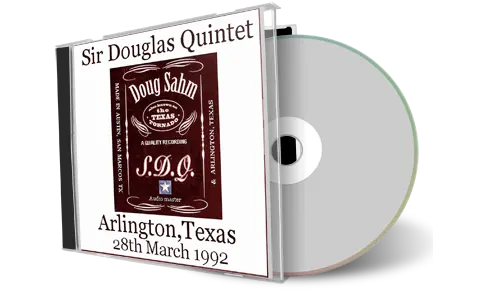 Artwork Cover of Sir Douglas Quintet 1992-03-28 CD Arlington Audience