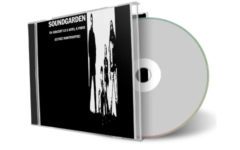 Artwork Cover of Soundgarden 1994-04-08 CD Paris Audience