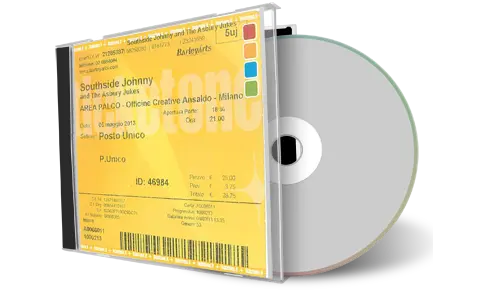 Artwork Cover of Southside Johnny 2013-05-05 CD Milan Audience