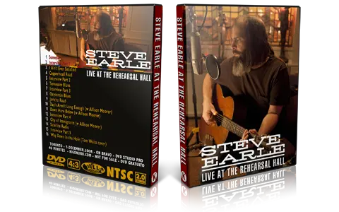 Artwork Cover of Steve Earle 2008-12-05 DVD Toronto Proshot