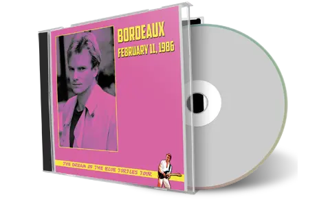 Artwork Cover of Sting 1986-02-11 CD Bordeaux Audience