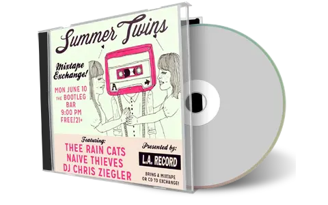 Artwork Cover of Summer Twins 2013-06-10 CD Los Angeles Audience