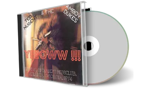 Artwork Cover of Ted Nugent Compilation CD Atlanta 1974 Soundboard
