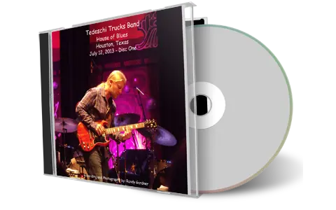 Artwork Cover of Tedeschi Trucks Band 2013-07-12 CD Houston Audience