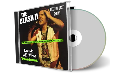 Artwork Cover of The Clash 1985-07-13 CD Guehenno Audience
