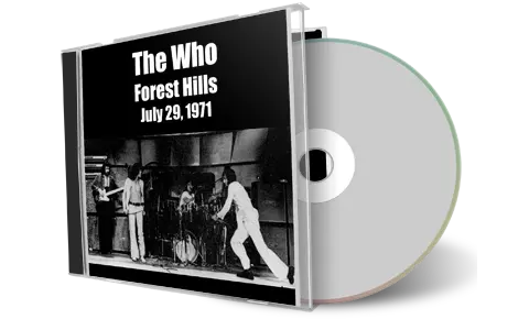 Artwork Cover of The Who 1971-07-29 CD Flushing Audience