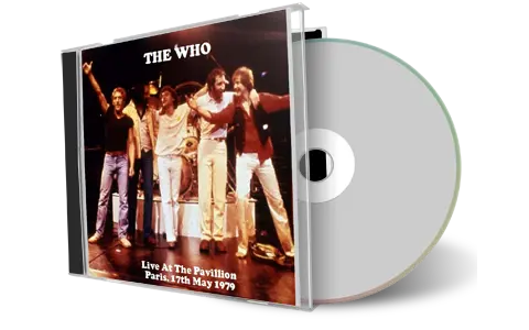 Artwork Cover of The Who 1979-05-17 CD Paris Audience