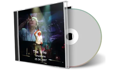 Artwork Cover of The Who 1997-04-25 CD Stockholm Audience