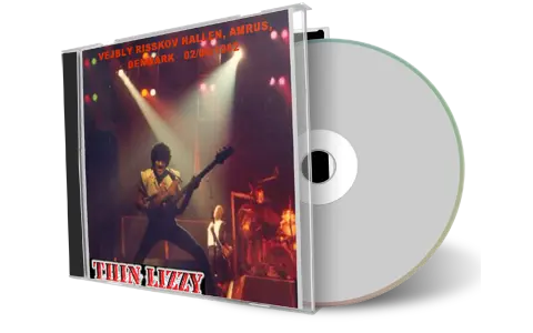 Artwork Cover of Thin Lizzy 1982-02-08 CD Arhus Audience