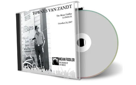 Artwork Cover of Townes Van Zandt 1987-10-24 CD London Audience