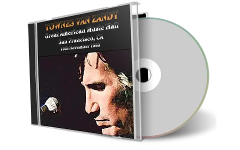 Artwork Cover of Townes Van Zandt 1988-11-16 CD San Francisco Audience