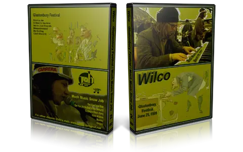 Artwork Cover of Wilco 1999-06-25 DVD Glastonbury Festival   Proshot