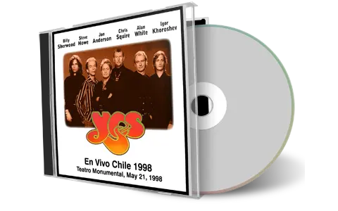 Artwork Cover of Yes 1998-05-21 CD Santiago de Chile Soundboard