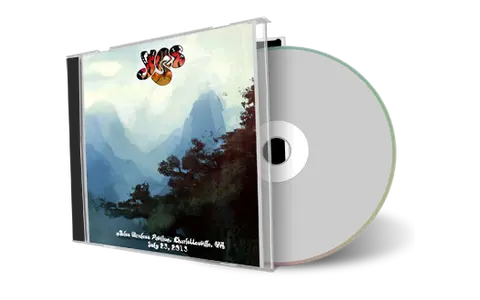 Artwork Cover of Yes 2013-07-23 CD Charlottesville Audience