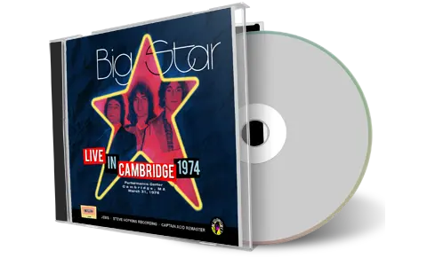 Artwork Cover of Big Star Compilation CD Cambridge 1974 Audience