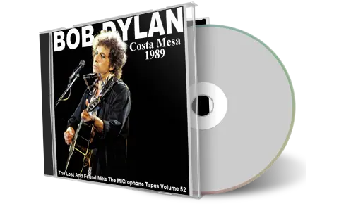 Artwork Cover of Bob Dylan 1989-09-08 CD Costa Mesa Audience