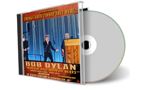 Artwork Cover of Bob Dylan 2021-11-07 CD Bloomington Audience