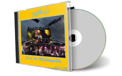 Artwork Cover of Genesis 1992-06-10 CD Minneapolis Audience