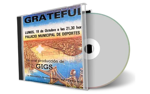 Artwork Cover of Grateful Dead 1981-10-19 CD Barcelona Soundboard