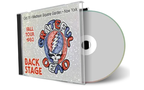 Artwork Cover of Grateful Dead 1983-10-11 CD New York City Soundboard