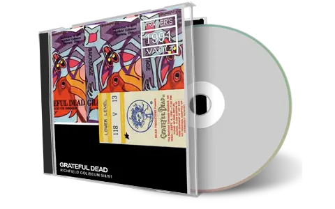 Artwork Cover of Grateful Dead 1991-09-04 CD Richfield Soundboard