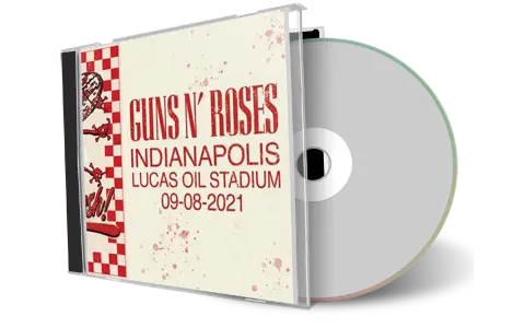 Artwork Cover of Guns N Roses 2021-09-08 CD Indianapolis Audience