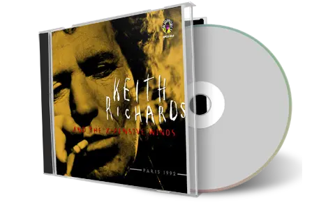 Artwork Cover of Keith Richards 1992-12-07 CD Paris Audience