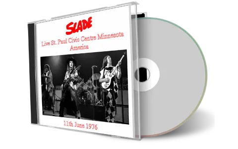 Artwork Cover of Slade 1976-06-11 CD St Paul Audience