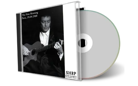 Artwork Cover of Steve Hackett 1988-09-19 CD Paris Audience