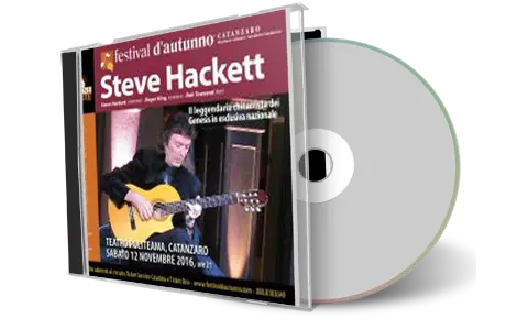 Artwork Cover of Steve Hackett 2016-11-12 CD Catanzaro Audience