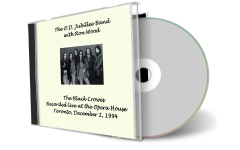 Artwork Cover of The Black Crowes 1994-12-02 CD Toronto Audience