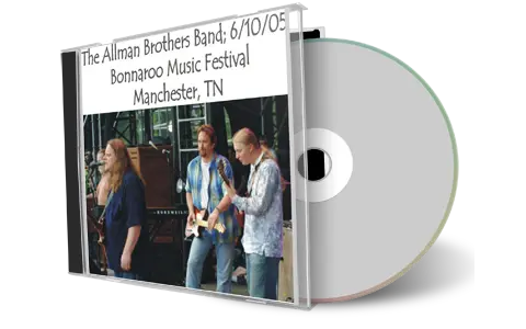 Artwork Cover of Allman Brothers Band 2005-06-10 CD Manchester Soundboard
