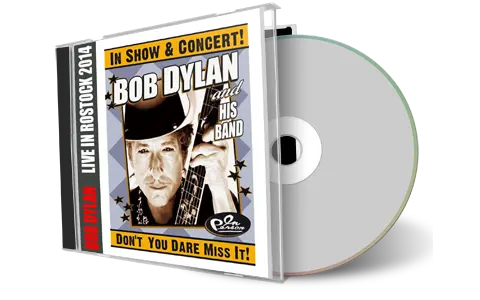 Artwork Cover of Bob Dylan 2014-07-07 CD Rostock Audience