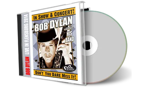 Artwork Cover of Bob Dylan 2014-07-08 CD Flensburg Audience