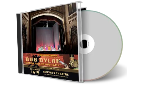 Artwork Cover of Bob Dylan 2021-11-16 CD Hershey Audience