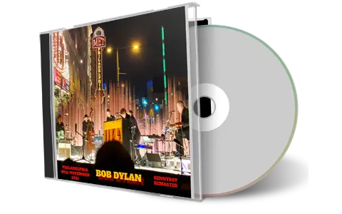 Artwork Cover of Bob Dylan 2021-11-30 CD Philadelphia Audience