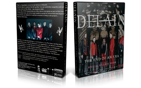 Artwork Cover of Delain 2020-02-14 DVD Utrecht Audience