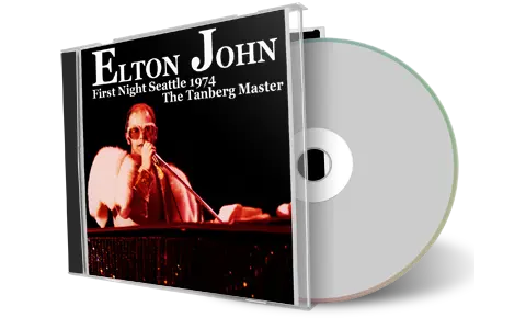 Artwork Cover of Elton John 1974-10-12 CD Seattle Audience