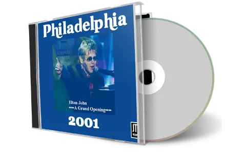 Artwork Cover of Elton John 2001-12-14 CD Philadelphia Soundboard