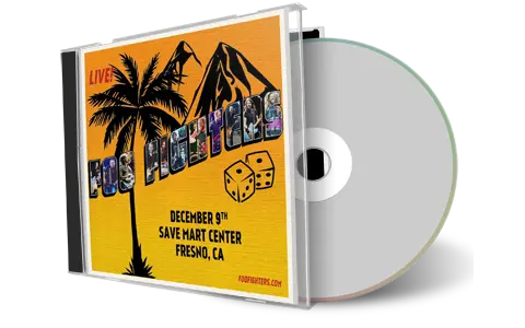 Artwork Cover of Foo Fighters 2021-12-09 CD Fresno Audience