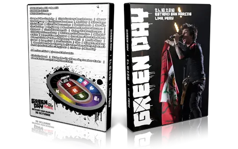 Artwork Cover of Green Day 2010-10-26 DVD Lima Audience
