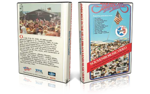 Artwork Cover of Jamboree In The Hills 1986-07-19 DVD St Clairsville Proshot