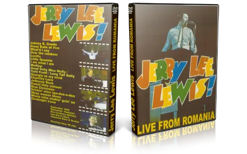 Artwork Cover of Jerry Lee Lewis 1993-09-03 DVD Brasov Proshot