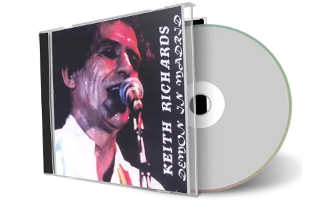 Artwork Cover of Keith Richards 1992-12-13 CD Madrid Audience