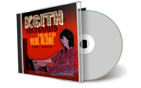 Artwork Cover of Keith Richards Compilation CD A Rolling Stone Real Alone Soundboard